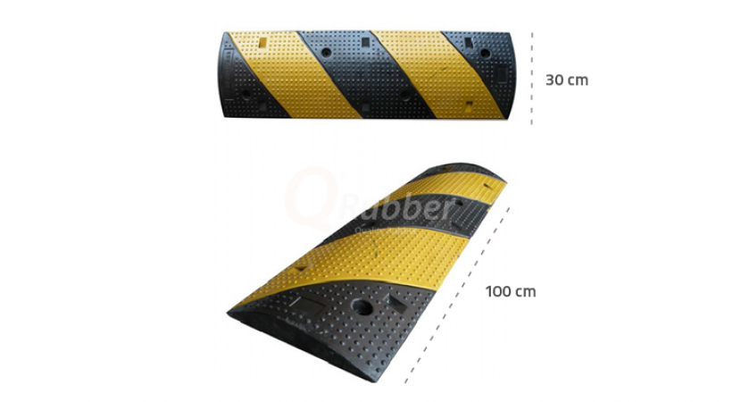 Reductor de Velocidad Medio Trafico 100 cm